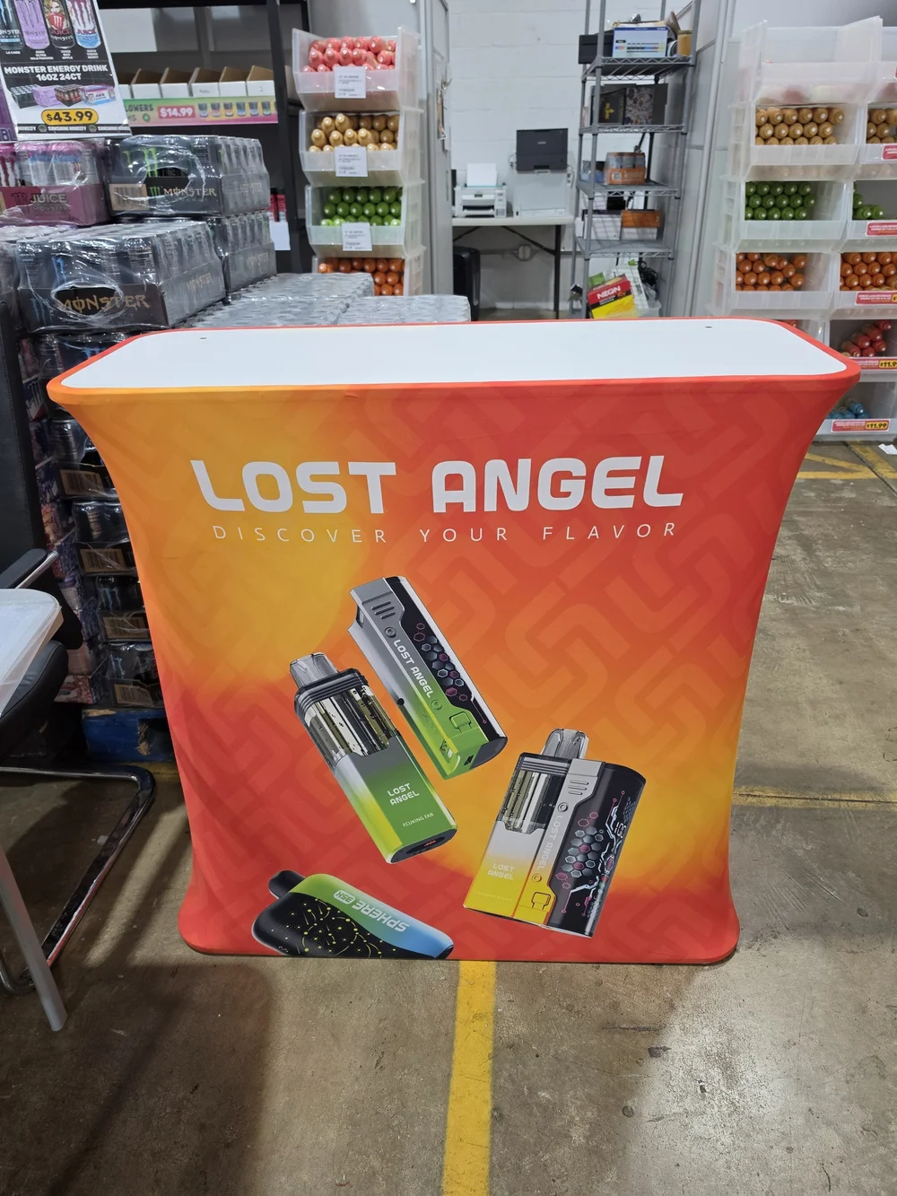 Lost Angel Collapsible Trade Show Table